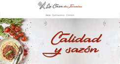 Desktop Screenshot of lacasadejeremias.com