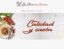 Tablet Screenshot of lacasadejeremias.com